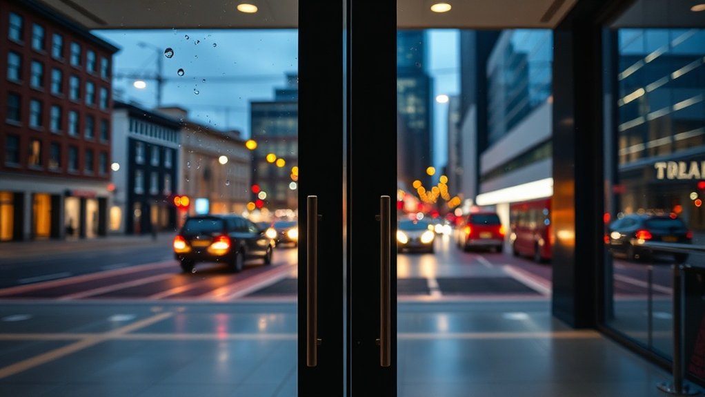 Glass Doors Stanley Road