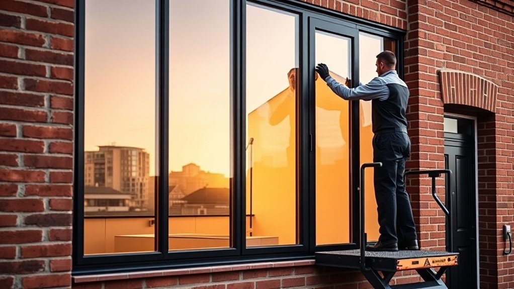 Glazier in Stanley Road