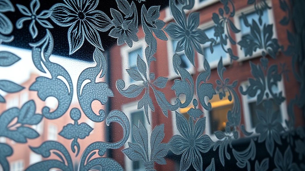 Patterned Decorative Glass Teddington