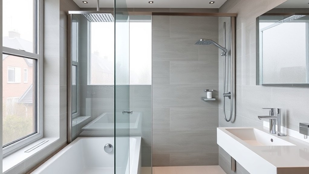 Semi-Frameless Shower Screens Teddington