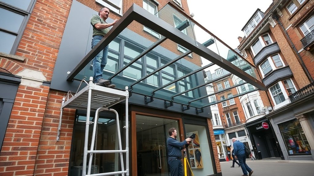 Shopfront Canopy Teddington